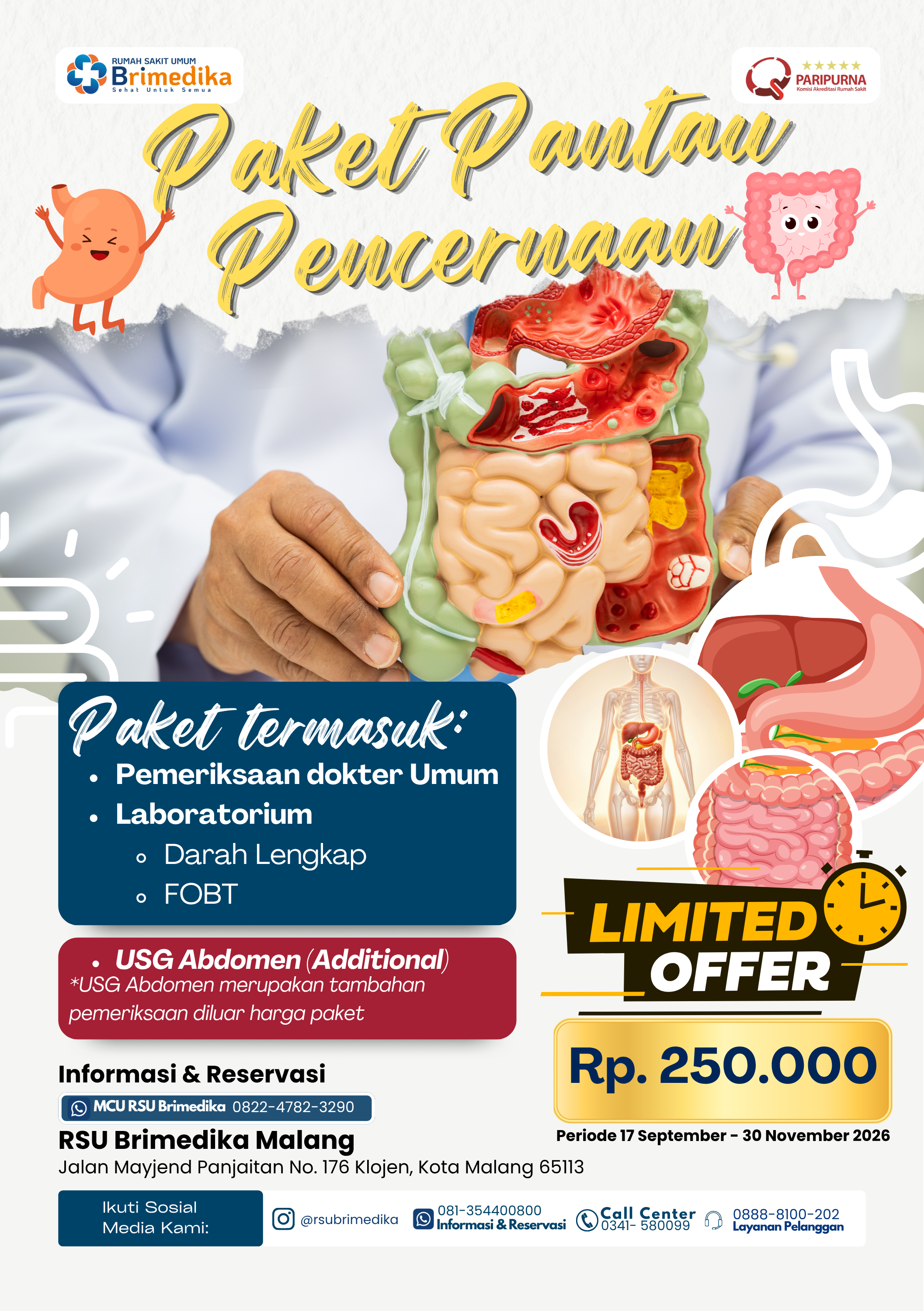 Paket Pantau Pencernaan